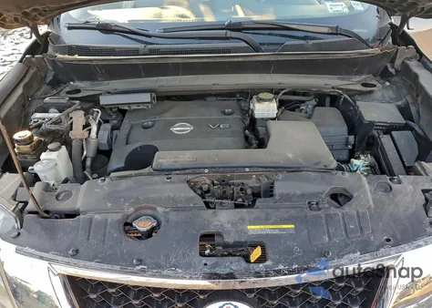 2015 Nissan Pathfinder S from USA, damaged, VIN 5N1AR2MM9FC664397
